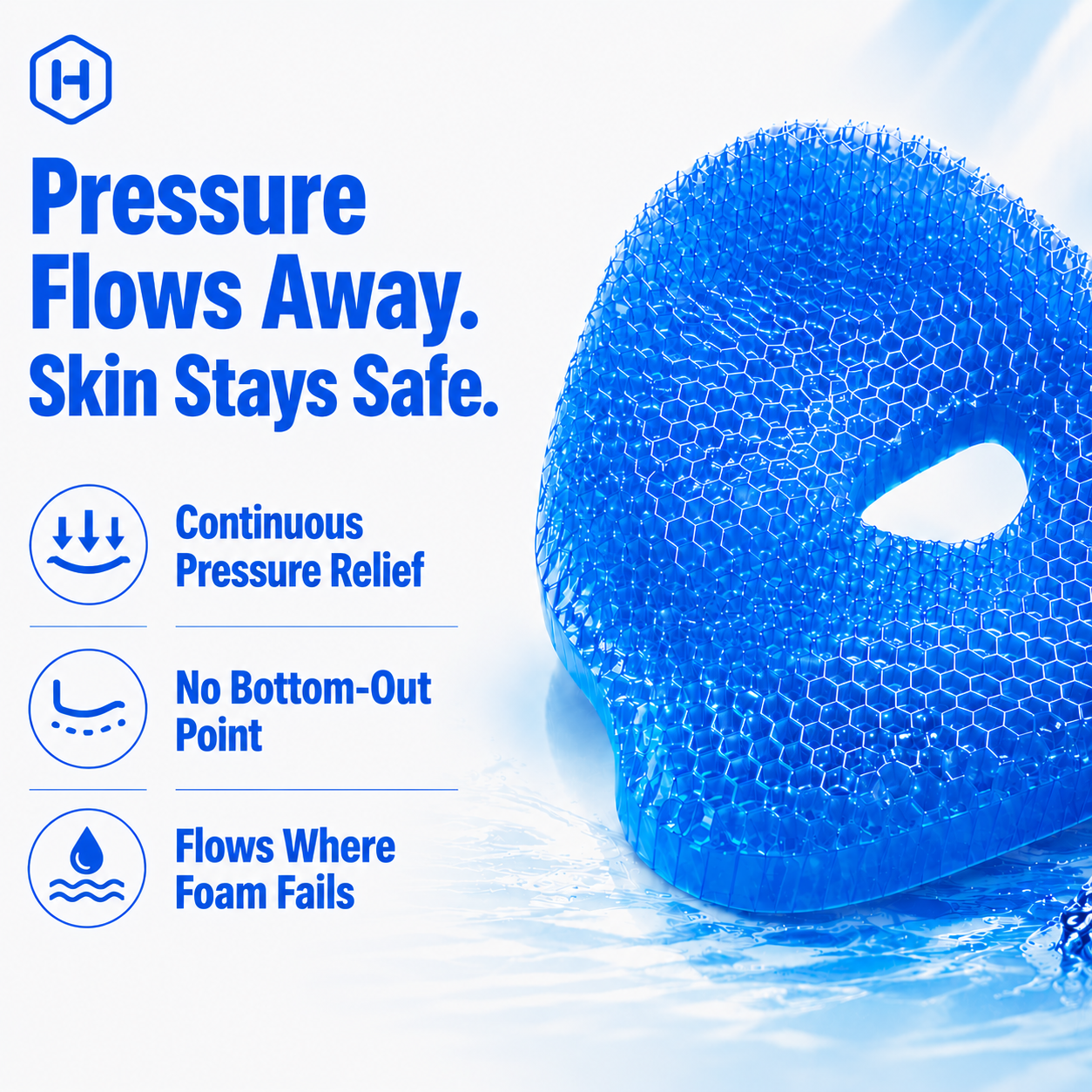 SkinSafe gel cushion